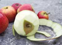 Epler er den frukt det spises mest av i Norge.