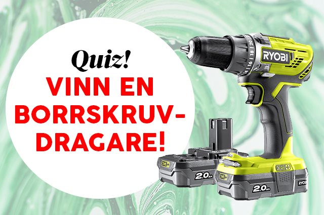 Quiz! Vinn En Borrskruvdragare! - Viivilla SE