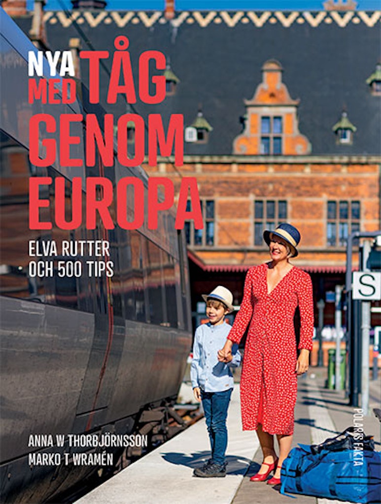 Boken Nya med tåg genom Europa