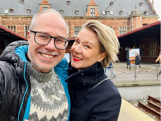 Marko T Wramén och Anna W Thorbjörnsson