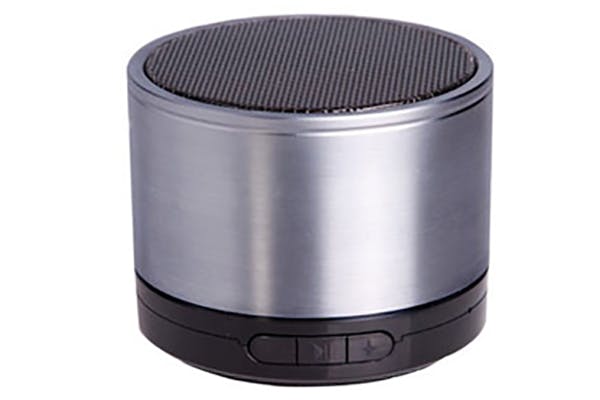 Liten, vanntett Bluetooth høyttaler med oppladbar batteritid