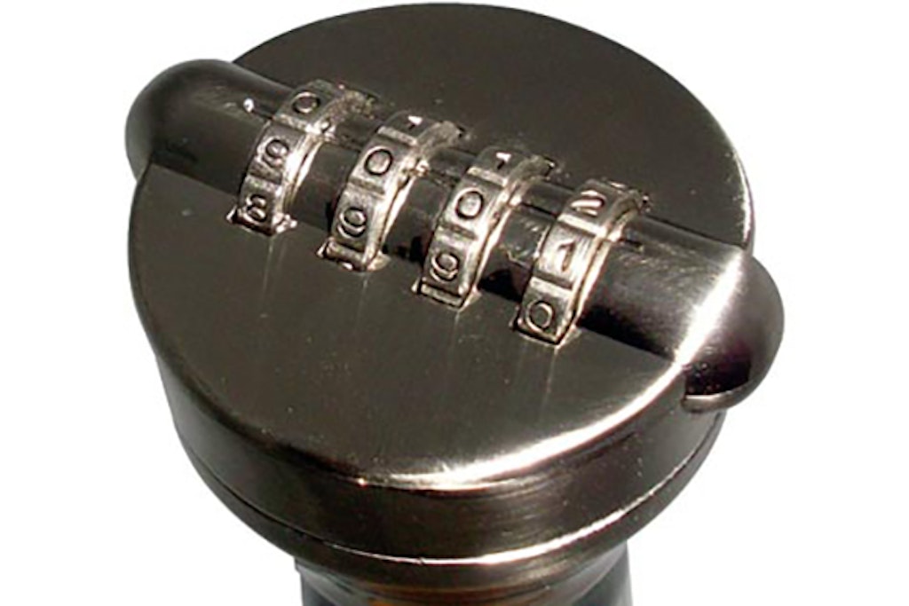 Sort bottle lock til favorittvinen