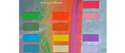 Vintage Bloom er rettet mot den romantiske forbruker som setter pris på blomster, nips og interiør.
