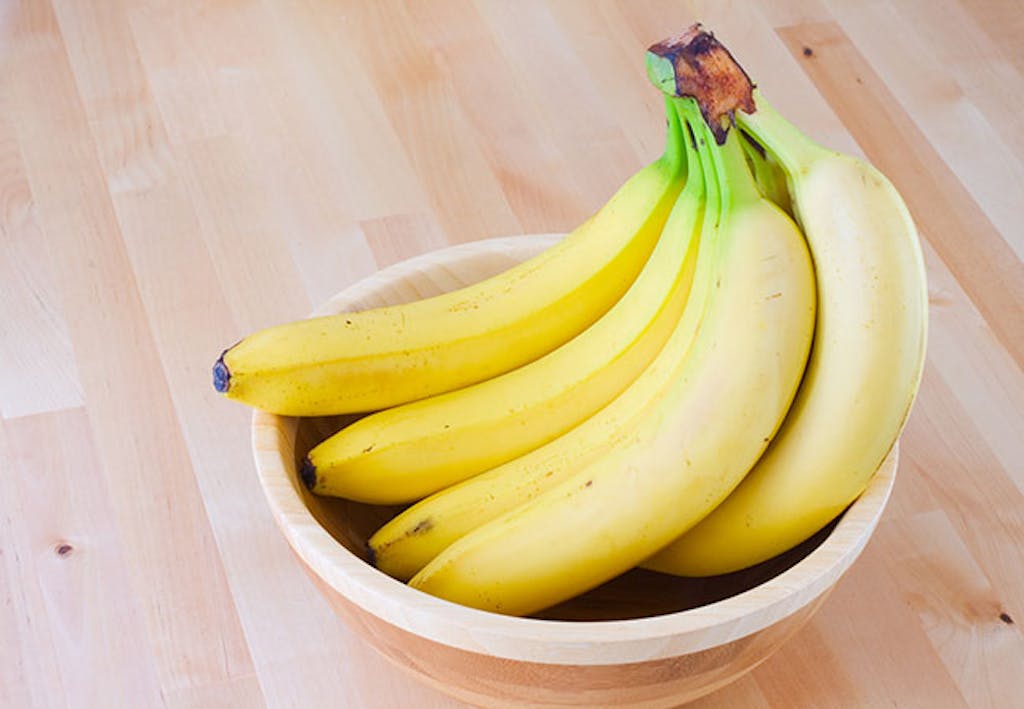 Bananer bør oppbevares i romtemperatur