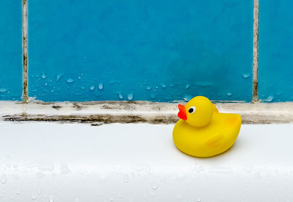 mugg på badet