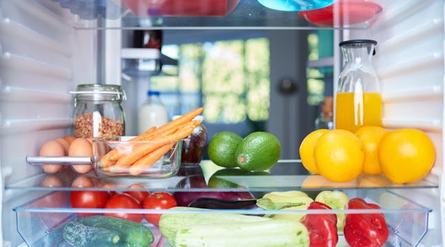 matvarer i kjøleskap