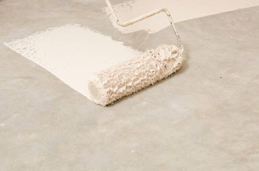 epoxymaling med rulle