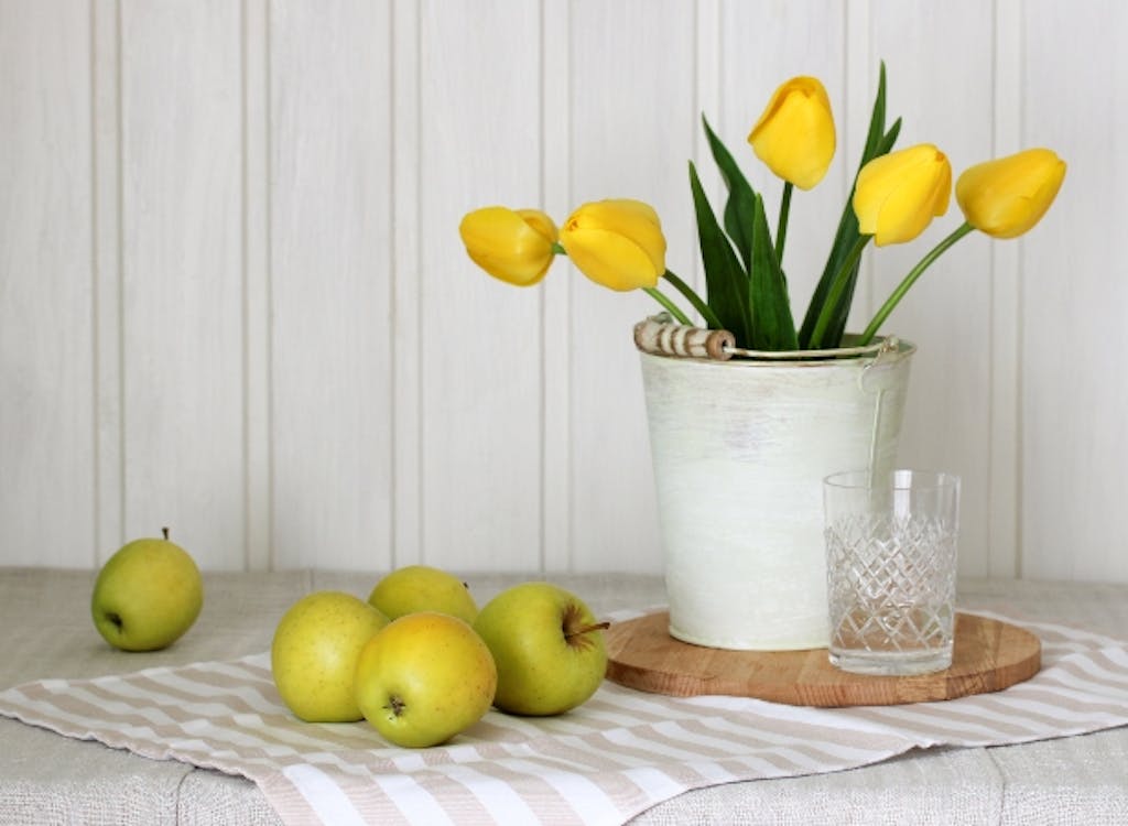 tulipaner og epler