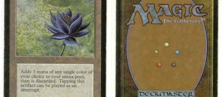 Magic cards Black Lotus