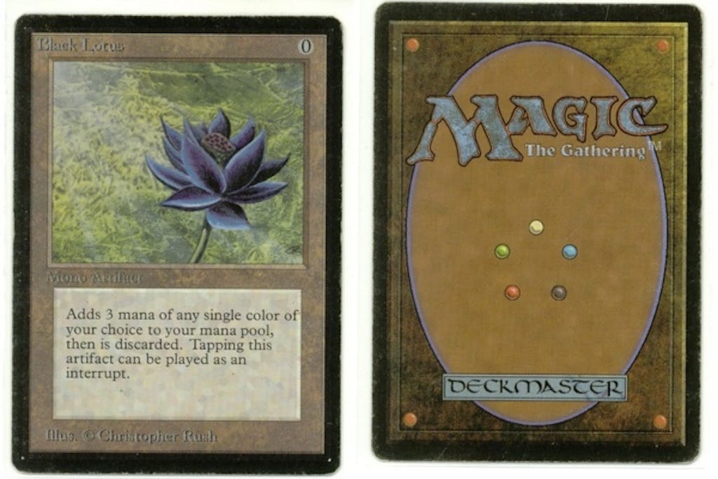 Magic cards Black Lotus