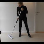Louise Grønhøj, Rengøring og rengøringsmidler, beskidte fuger mellem klinkerne