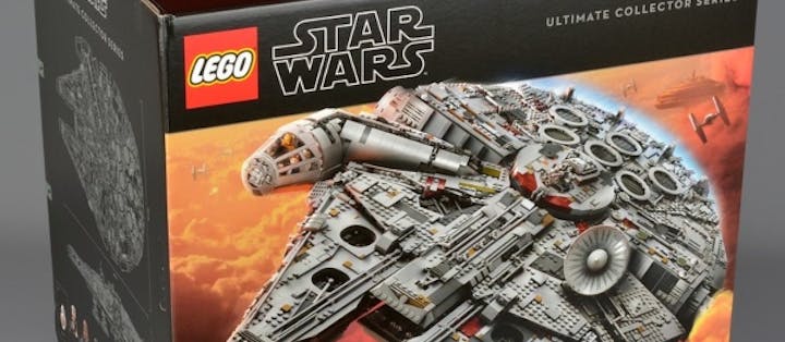LEGO samlesæt: Millennium Falcon