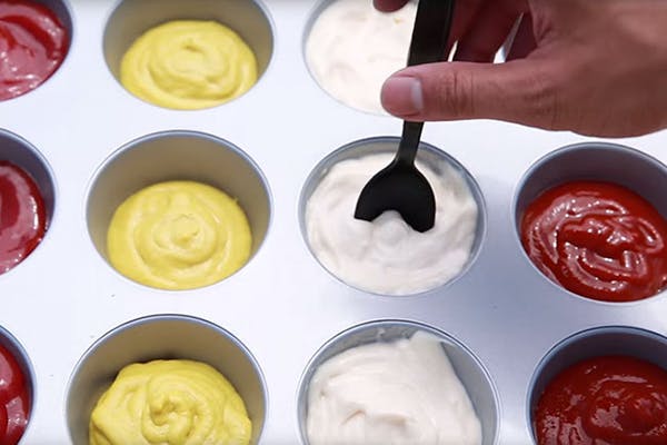 Tilbehør i muffinform