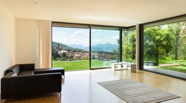 Slovenien forvridning falme Væg af glas - store vinduer kan erstatte en væg i huset | idényt