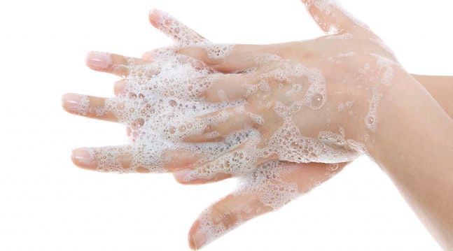 Vask dine hænder helt rene