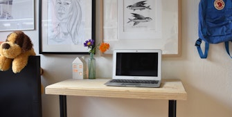 Sådan bygger du let et smukt, lille skrivebord