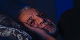 En søvnløs ældre mand