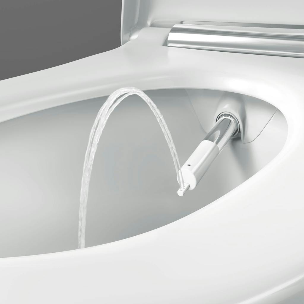 Geberits serie af douchetoiletter hedder AquaClean.