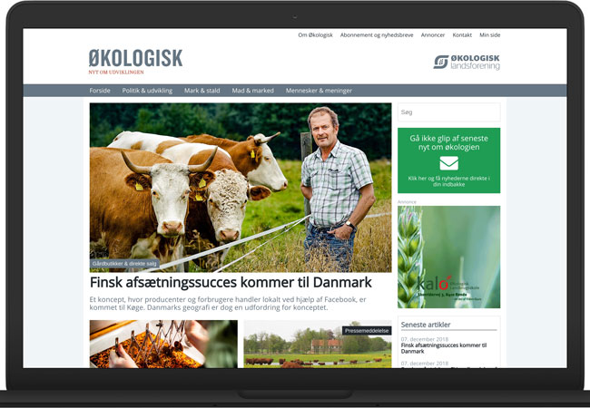Økologisk Landsforening lancerer onlinemediet Okologisk.nu