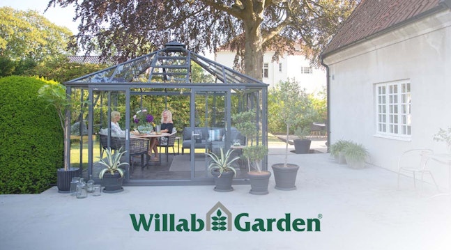 Vind et drivhus fra Willab Garden