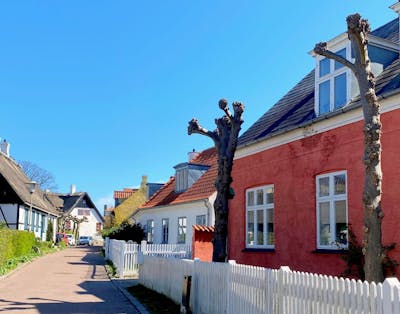 en gade i Lyngby
