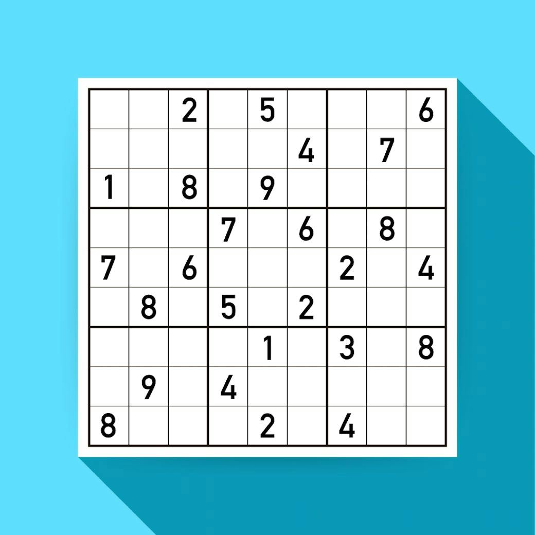 Spil sudoku online - let